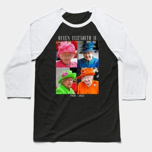 Rip Queen Elizabeth II God Bless the beautiful Queen 1926-2022 Baseball T-Shirt